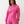 True Religion Crystal Cropped Relaxed Hoodie Very Berry