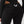 True Religion Asymmetricl Ruch Foldover Pant Jet Black