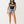 True Religion Crystal Wing V Notch Tee Jet Black