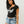 True Religion Crystal Wing V Notch Tee Jet Black