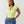 True Religion Crystal Wing V Notch Tee Daiquiri Green