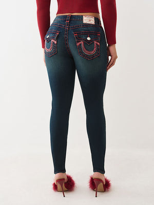 True Religion Jeans Jennie Mr Lurex Sup T Flap Diamond Glint