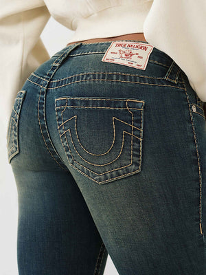 True Religion Jeans Billie Mr Straight Big T Pine Blossom