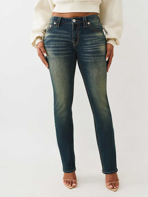 True Religion Jeans Billie Mr Straight Big T Pine Blossom