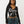 True Religion T-Shirt Glitter Ribbed Notch Ls Jet Black