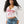 True Religion T-Shirt Glitter Ribbed Notch Ls Optic White