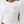 True Religion T-Shirt Glitter Puff Heritage Baby Optic White