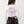 True Religion T-Shirt Glitter Puff Heritage Baby Optic White