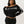 True Religion Sweater Off Shoulder Shrunken Black