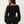 True Religion Sweater Off Shoulder Shrunken Black