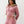 True Religion Hoodie Crystal Velour Shrunken Nostalgia Rose