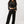 True Religion Sweatpants Crystal Hs Velour Straight Leg Jet Black