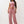True Religion Sweatpants Crystal Hs Velour Straight Leg Nostalgia Rose