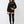True Religion Sweater Hoodie Emb Pullover Jet Black