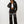 True Religion Hoodie Crystal Relaxed Zip Jet Black