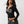 True Religion T-Shirt Tr Ribbed V Notched Ls Jet Black