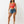 True Religion Crystal Rib Crop Tank Flame Scarlet