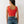 True Religion Crystal Rib Crop Tank Flame Scarlet