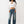 True Religion Top Printed Rib Twist Keyhole Optic White