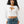 True Religion Top Printed Rib Twist Keyhole Optic White