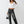 True Religion Top Branded Frnt Lace Up Rib Ls Optic White