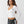 True Religion Top Branded Frnt Lace Up Rib Ls Optic White