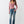 True Religion Top Branded Frnt Lace Up Rib Ls Nostalgia Rose