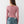 True Religion Top Branded Frnt Lace Up Rib Ls Nostalgia Rose
