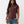 True Religion T-Shirt Crystal Crew Neck Bitter Chocolate