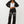 True Religion Pants Crystal Wide Leg Jet Black