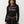 True Religion Crystal Side Rouch Baby Ls Tee Jet Black
