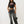 True Religion Wing Crystal Baby Tee Jet Black