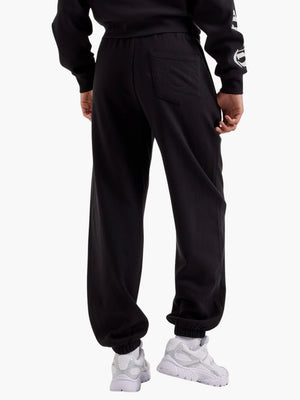 True Religion  Crystal Boyfriend Jogger Jet Black