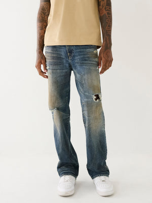 True Religion Billy Rips Jeans Bitola Medium Wash