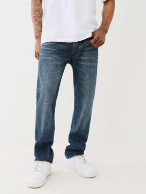 True Religion Ricky Jeans Cross Stitch Dark Wash