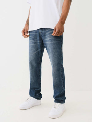 True Religion Ricky Jeans Cross Stitch Dark Wash