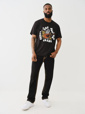 True Religion Ricky Jeans Super T Black Rinse