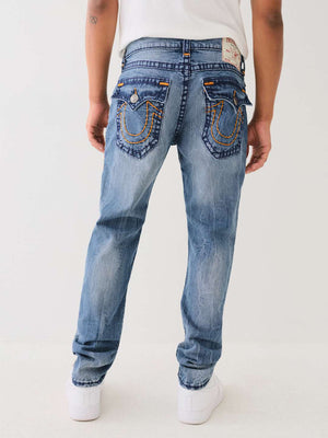 True Religion Rocco Jeans Super T Calico Medium Wash