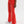 True Religion Washed Lr Paneled Flared Pants Flame Scarlet