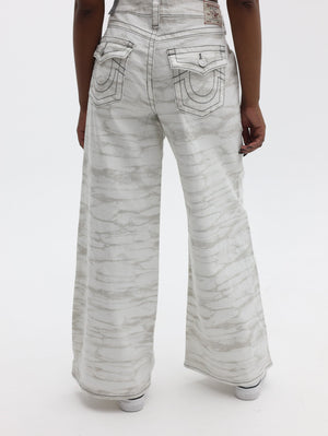 True Religion Zipper Jessie Baggy Flap Big T Coxon