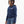 True Religion Hs Script Zip Hoodie Dress Blue