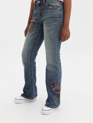 True Religion Tattoo Becca Mr Boot Flap Bigt Skyscraper Serenity