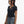 True Religion Tri Script Baby Tee Jet Black