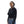TRUE RELIGION TWO WAY ZIP SWEATER HOODIE JET BLACK