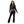 TRUE RELIGION TRXPB CRYSTAL MR BOOTCUT PANTS JET BLACK