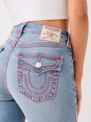 True Religion Jennie Jeans Mr Skinny Flap San Clemente