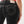 True Religion Billie Jeans Mid Rise Moto Straight Black