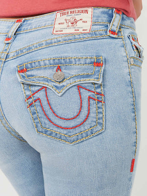 True Religion Becca Jeans Mr Curvy Boot Isabella