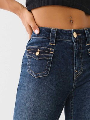 True Religion Becca Jeans Mr Bootcut Flap Mira
