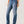 True Religion Jean Ladies Sarah SN High Rise Straight Medium Blizzard Wash